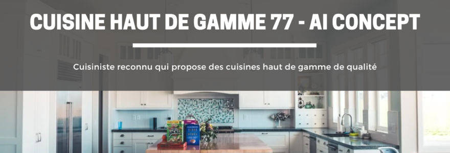 Cuisine haut de gamme 77 ai concept,